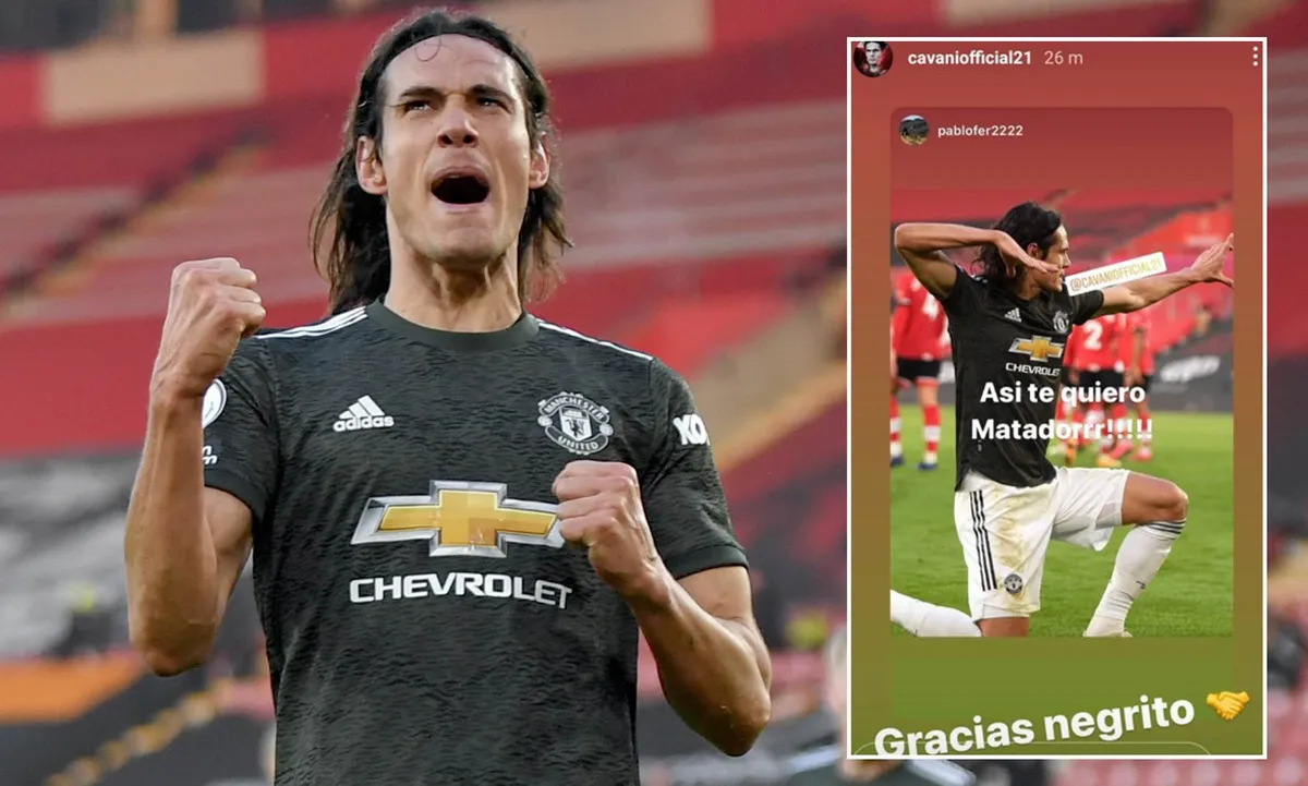 Cavani không phân biệt chủng tộc, vẫn bị treo giò 3 trận - Ảnh 1. Cavani không phân biệt chủng tộc, vẫn bị treo giò 3 trận - Ảnh 1.