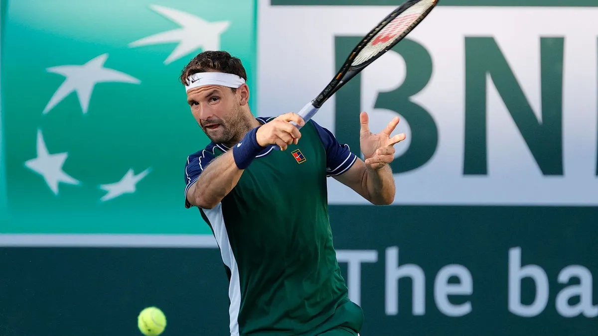 Vòng 3 đơn nam Indian Wells mở rộng 2021: Grigor Dimitrov dễ dàng đi tiếp - Ảnh 1. Vòng 3 đơn nam Indian Wells mở rộng 2021: Grigor Dimitrov dễ dàng đi tiếp - Ảnh 1.