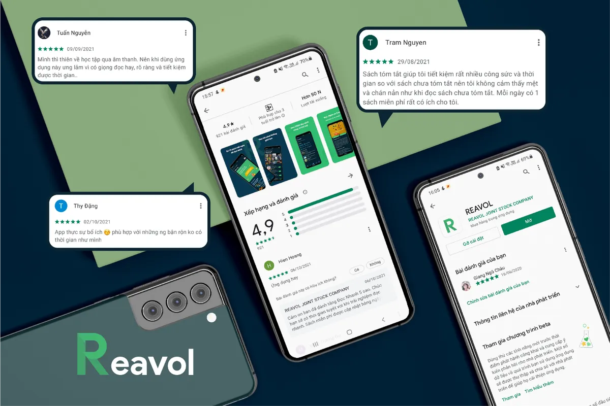 Reavol: Sản phẩm c&ocirc;ng nghệ đọc s&aacute;ch của người Việt - Ảnh 1.
