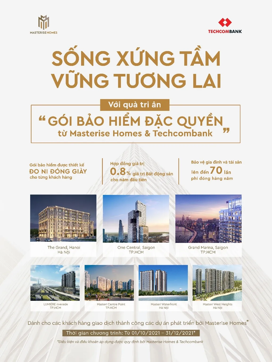 Masterise Homes – Techcombank hợp tác mang đến “bảo hiểm đặc quyền” cho khách hàng - Ảnh 2.