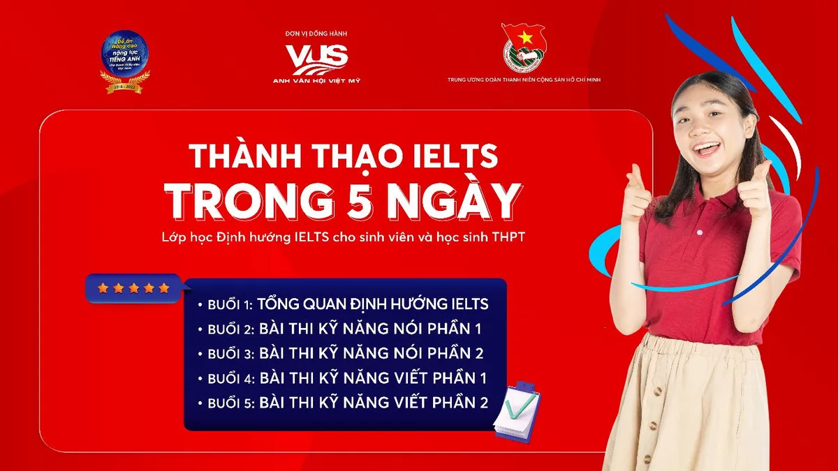 VUS tổ chức chuỗi lớp học miễn phí Thành thạo IELTS trong 5 ngày - Ảnh 2.