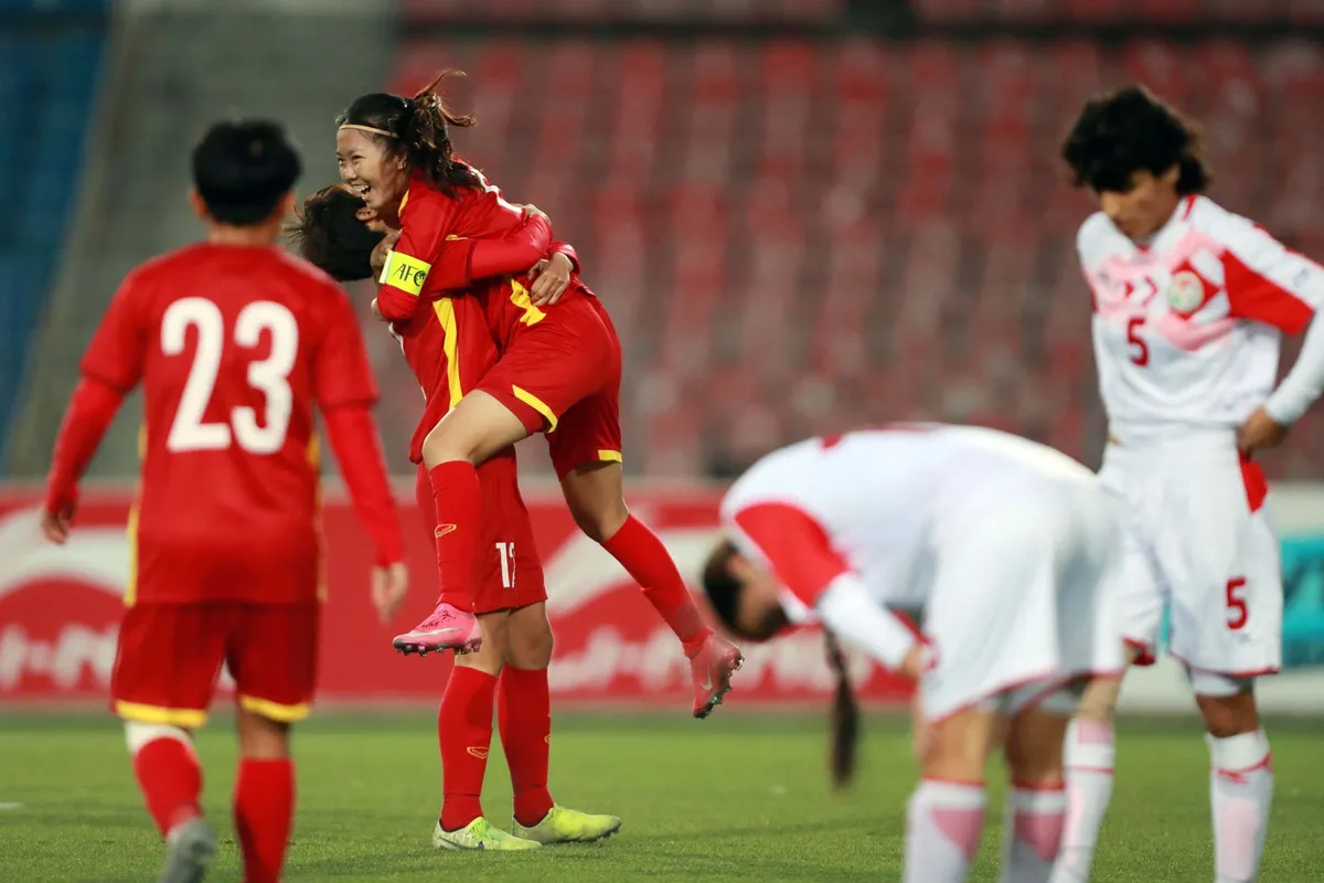 ĐT nữ Việt Nam và thành quả ấn tượng ở Vòng loại Giải vô địch Bóng đá nữ châu Á 2022 - Ảnh 2. ĐT nữ Việt Nam và thành quả ấn tượng ở Vòng loại Giải vô địch Bóng đá nữ châu Á 2022 - Ảnh 2.