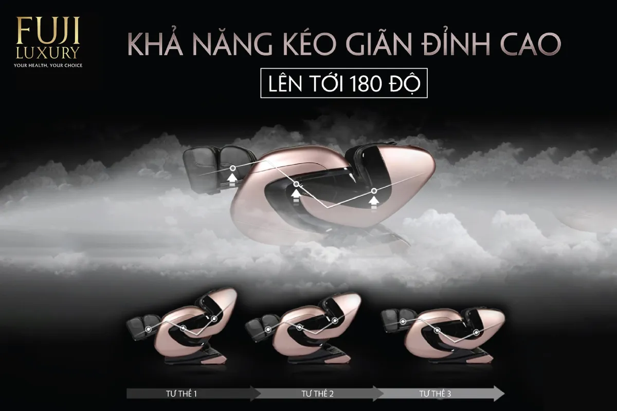 Fuji Luxury trình làng siêu phẩm ghế massage FJ 686 Lux - Xu hướng mới cho ngành công nghệ chăm sóc sức khoẻ 2022 - Ảnh 4.