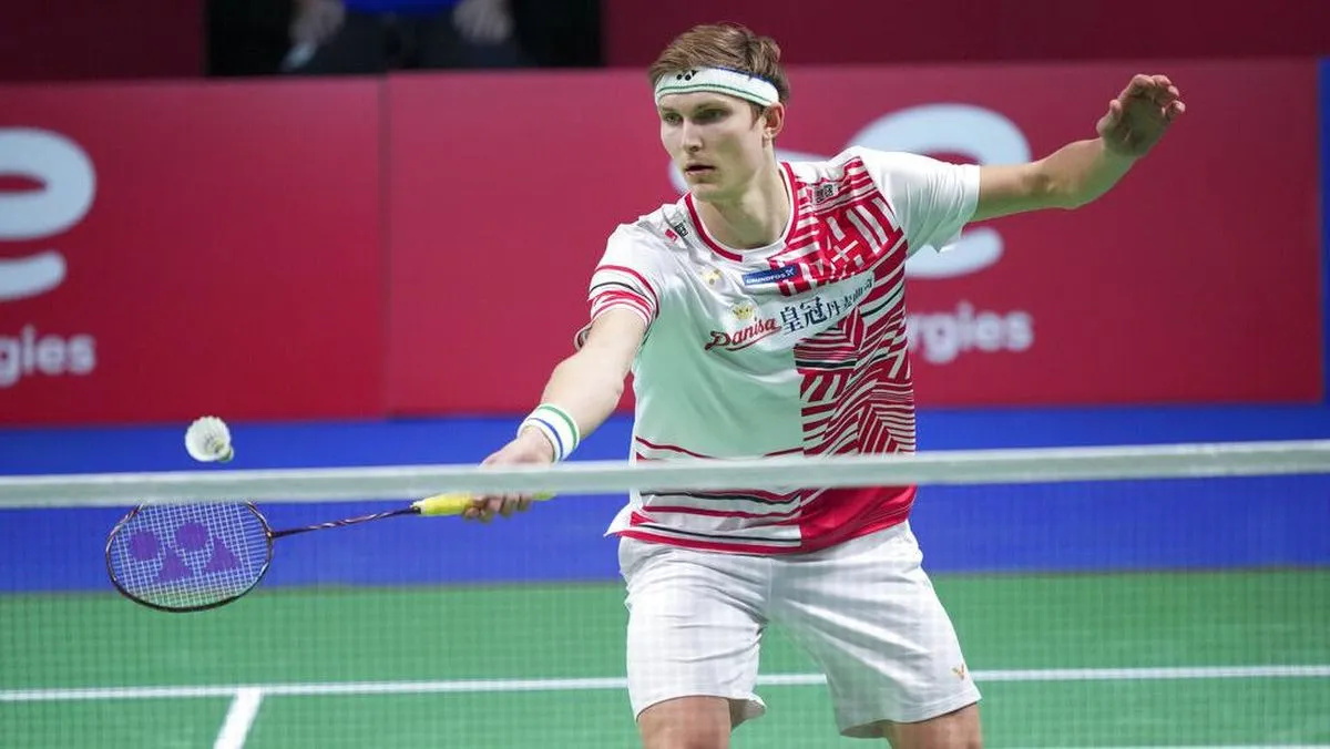 Viktor Axelsen gặp Kento Momota ở chung kết Giải cầu lông Đan Mạch mở rộng - Ảnh 2.