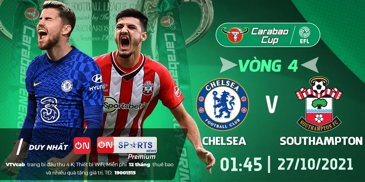 Xem Chelsea, Arsenal, Liverpool, Manchester City đá League Cup trên VTVcab - Ảnh 1. Xem Chelsea, Arsenal, Liverpool, Manchester City đá League Cup trên VTVcab - Ảnh 1.