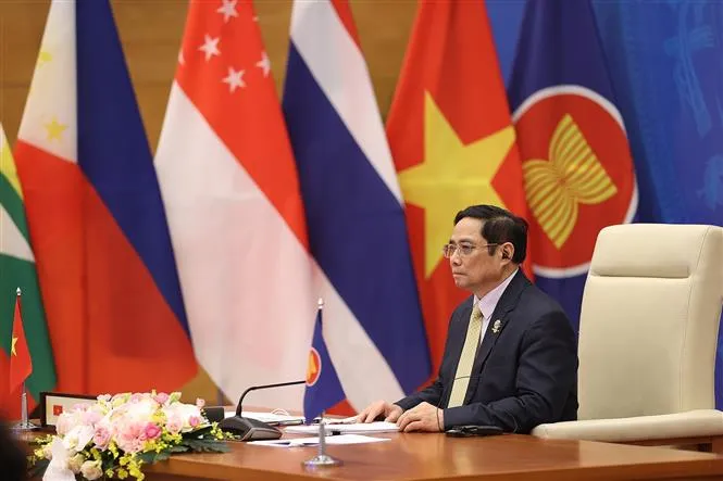 Lãnh đạo ASEAN và các đối tác đồng thuận nhiều vấn đề - Ảnh 1.