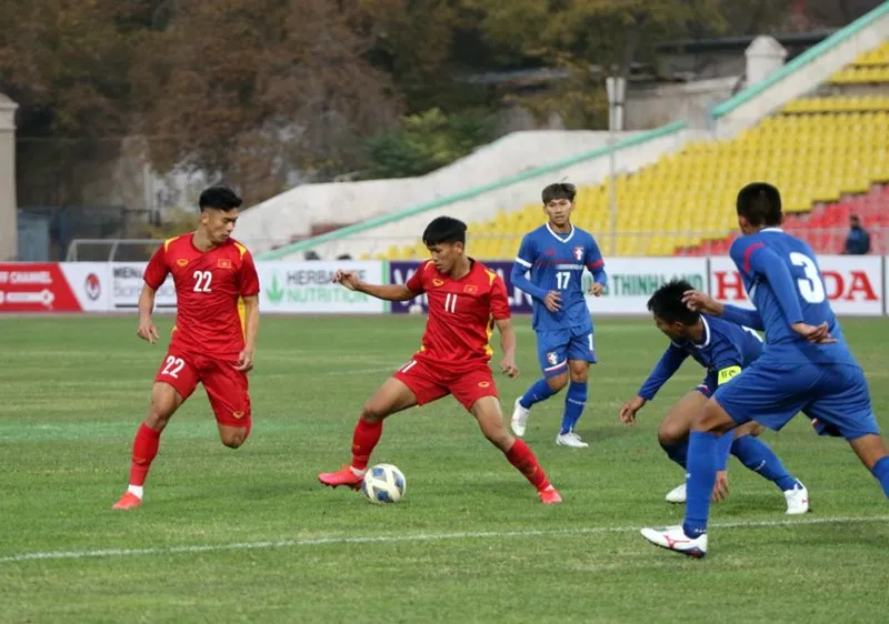 Thắng U23 Đài Bắc Trung Hoa, U23 Việt Nam nhận thưởng lớn - Ảnh 1. Thắng U23 Đài Bắc Trung Hoa, U23 Việt Nam nhận thưởng lớn - Ảnh 1.