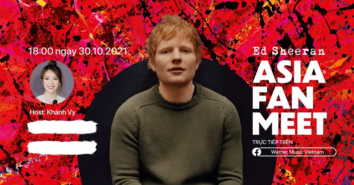 Khánh Vy dẫn buổi Fan Meet trực tuyến ra mắt album mới của Ed Sheeran tại Châu Á - Ảnh 1.