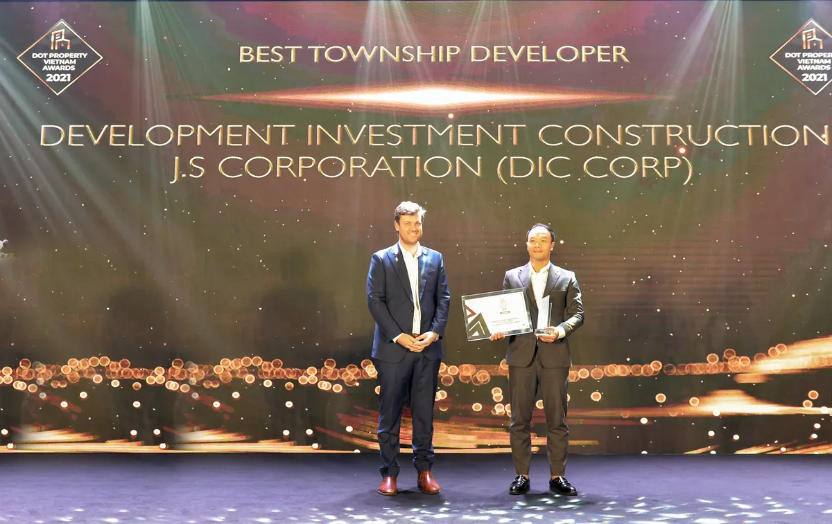 Tập đoàn DIC thắng lớn tại giải thưởng quốc tế DOT Property Awards 2021 - Ảnh 1.