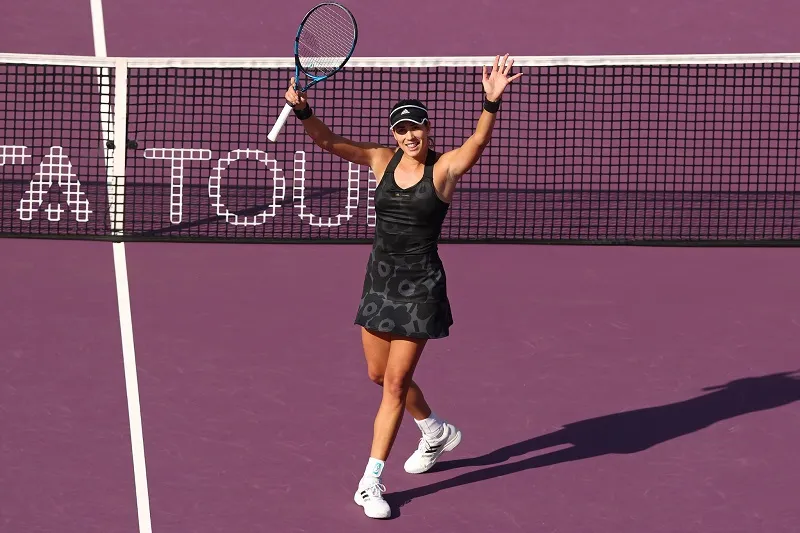 Muguruza vô địch WTA Finals 2021 - Ảnh 1. Muguruza vô địch WTA Finals 2021 - Ảnh 1.