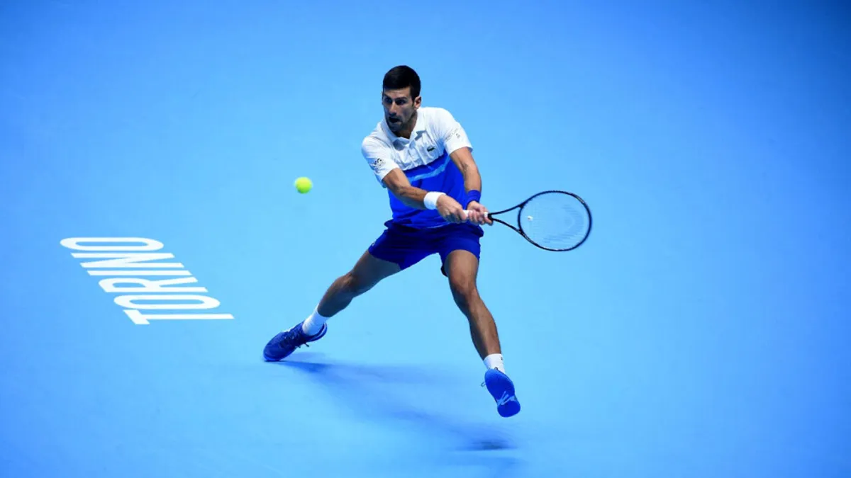 Thắng trận thứ 2 liên tiếp, Djokovic giành quyền vào bán kết ATP Finals 2021 - Ảnh 1. Thắng trận thứ 2 liên tiếp, Djokovic giành quyền vào bán kết ATP Finals 2021 - Ảnh 1.
