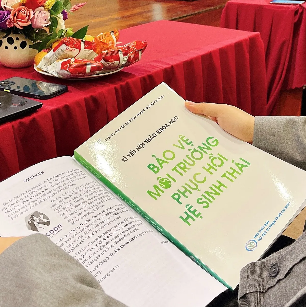 Cocoon c&ugrave;ng Đại học Sư phạm TP Hồ Ch&iacute; Minh Bảo vệ m&ocirc;i trường - Phục hồi hệ sinh th&aacute;i - Ảnh 2.