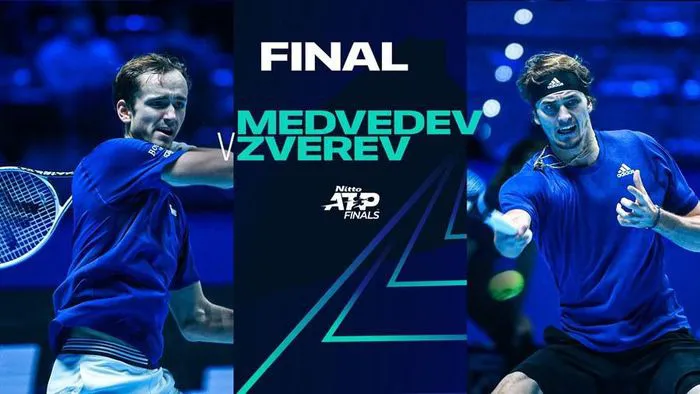 Hạ Djokovic, Zverev đối đầu Medvedev ở chung kết ATP Finals 2021 - Ảnh 3. Hạ Djokovic, Zverev đối đầu Medvedev ở chung kết ATP Finals 2021 - Ảnh 3.