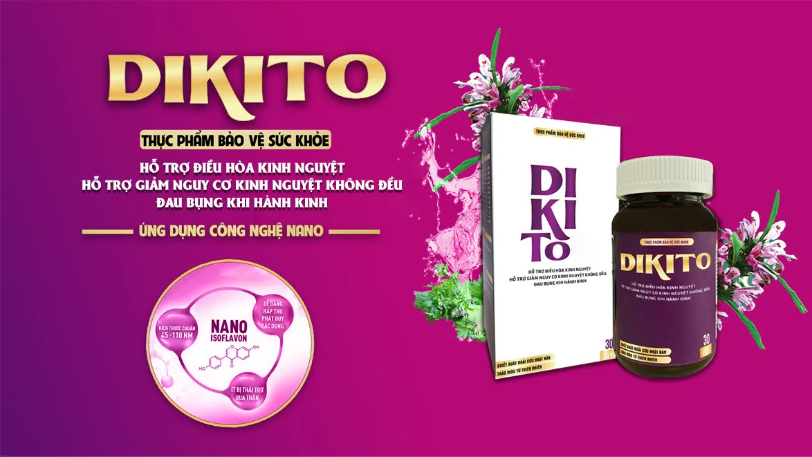 Chuy&ecirc;n gia n&oacute;i g&igrave; về vi&ecirc;n uống Dikito hỗ trợ điều h&ograve;a kinh nguyệt, giảm đau bụng kinh - Ảnh 3.