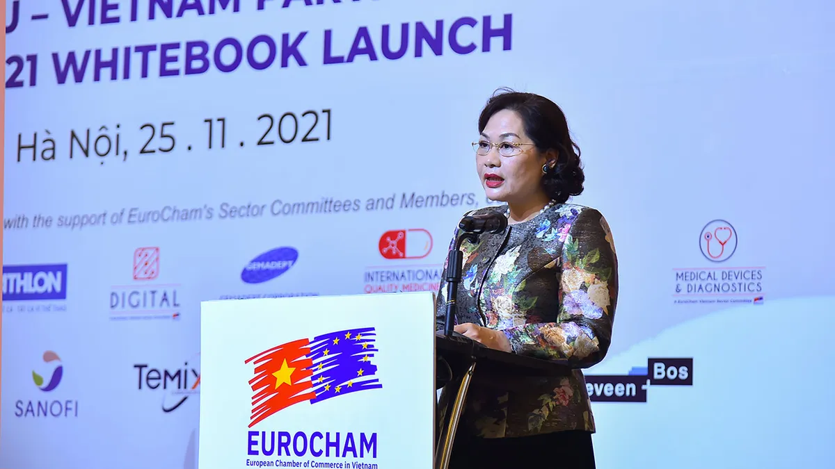 Gặp gỡ Châu Âu 2021: Đối tác Việt Nam – EU hậu COVID-19 và công bố Sách Trắng EuroCham 2021 - Ảnh 1.