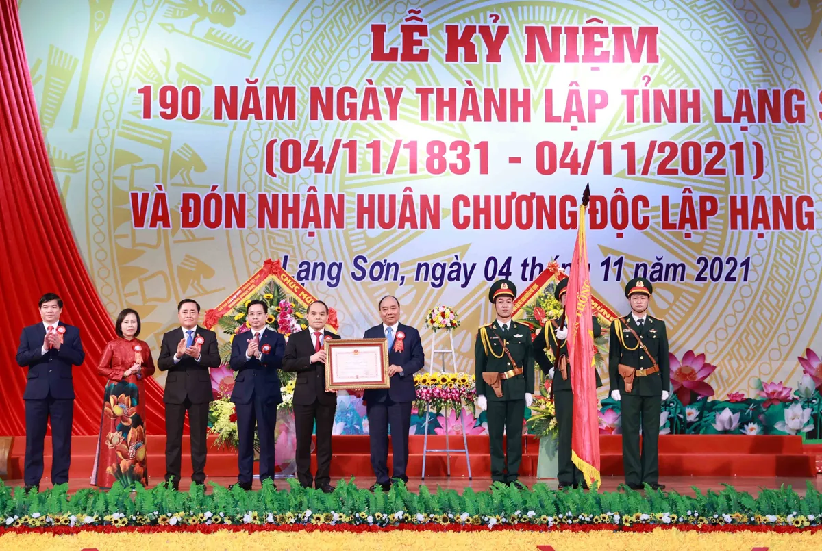 Chủ tịch nước dự Lễ kỷ niệm 190 năm thành lập tỉnh Lạng Sơn - Ảnh 1.