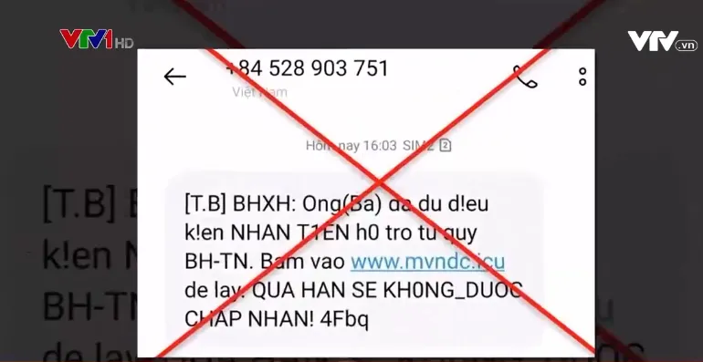 Mất hàng trăm triệu vì tin nhắn lừa đảo nhận hỗ trợ thất nghiệp - Ảnh 1.