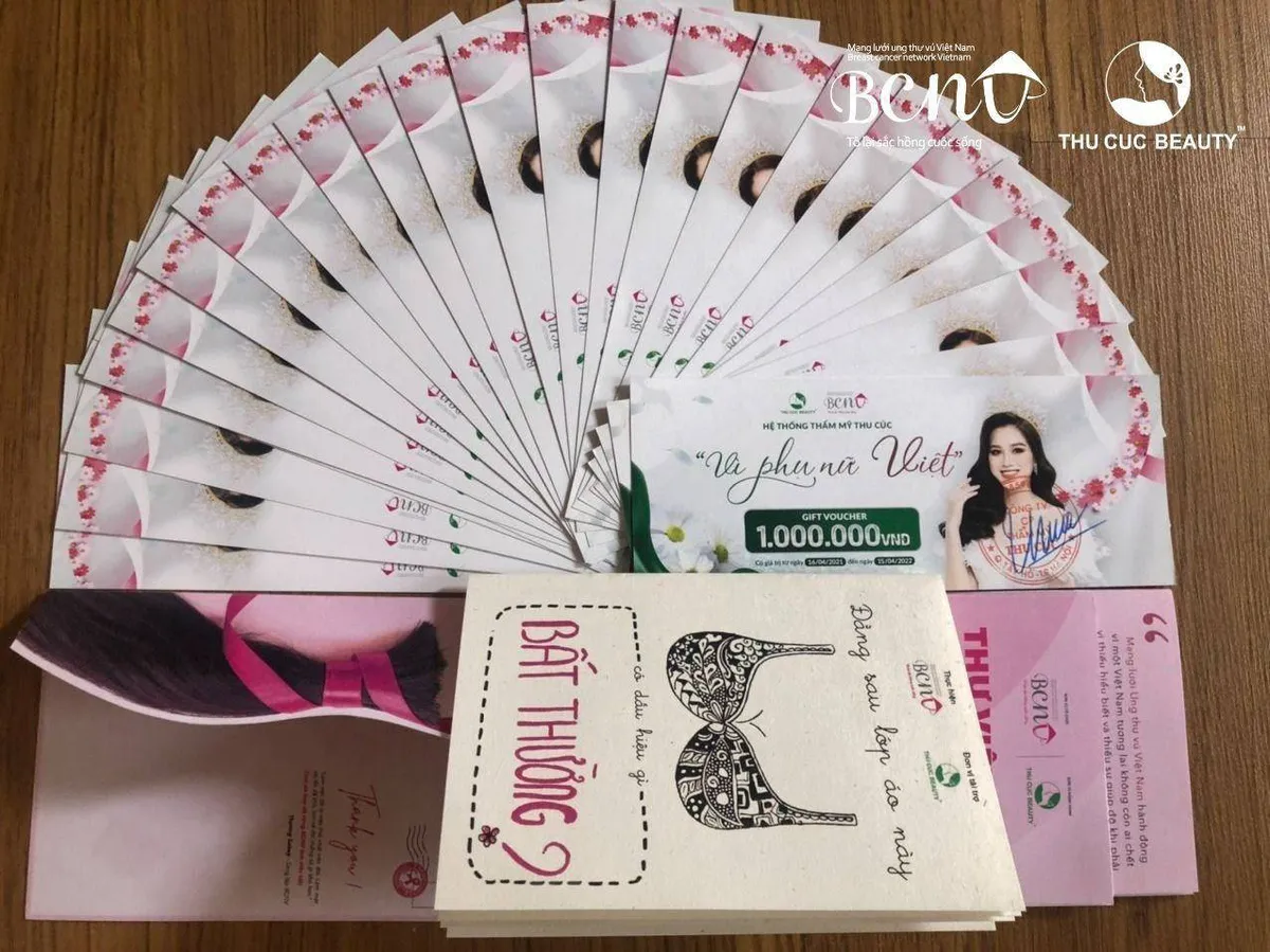 Thẩm mỹ Thu C&uacute;c đồng h&agrave;nh c&ugrave;ng mạng lưới ung thư v&uacute; Việt Nam - Ảnh 3.