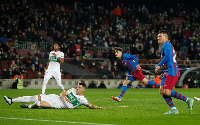 Barcelona giành 3 điểm nghẹt thở trên sân nhà - Ảnh 1. Barcelona giành 3 điểm nghẹt thở trên sân nhà - Ảnh 1.