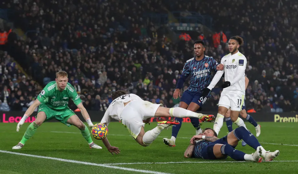 Thi đấu thăng hoa, Arsenal đè bẹp Leeds United - Ảnh 4. Thi đấu thăng hoa, Arsenal đè bẹp Leeds United - Ảnh 4.