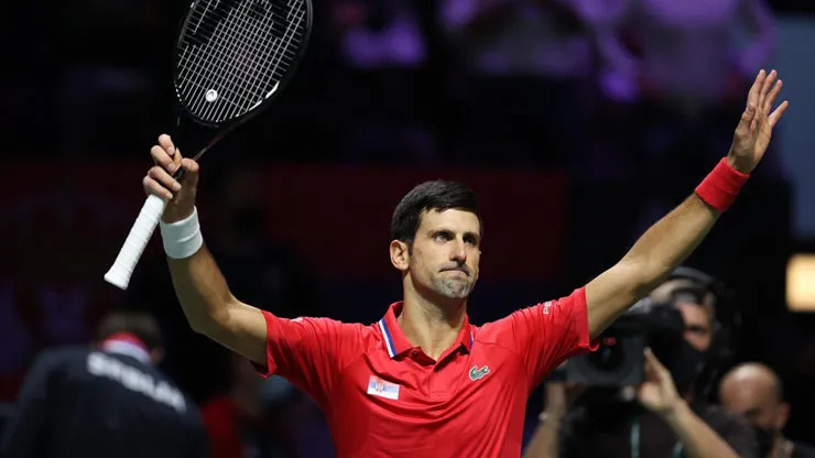 ĐT Serbia ngược dòng vào bán kết Davis Cup 2021 - Ảnh 1. ĐT Serbia ngược dòng vào bán kết Davis Cup 2021 - Ảnh 1.