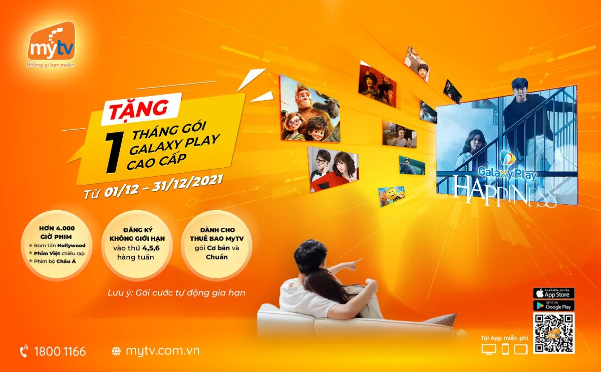 Mùa vàng khuyến mại đón giáng sinh, chào năm mới với Truyền hình MyTV - Ảnh 3.