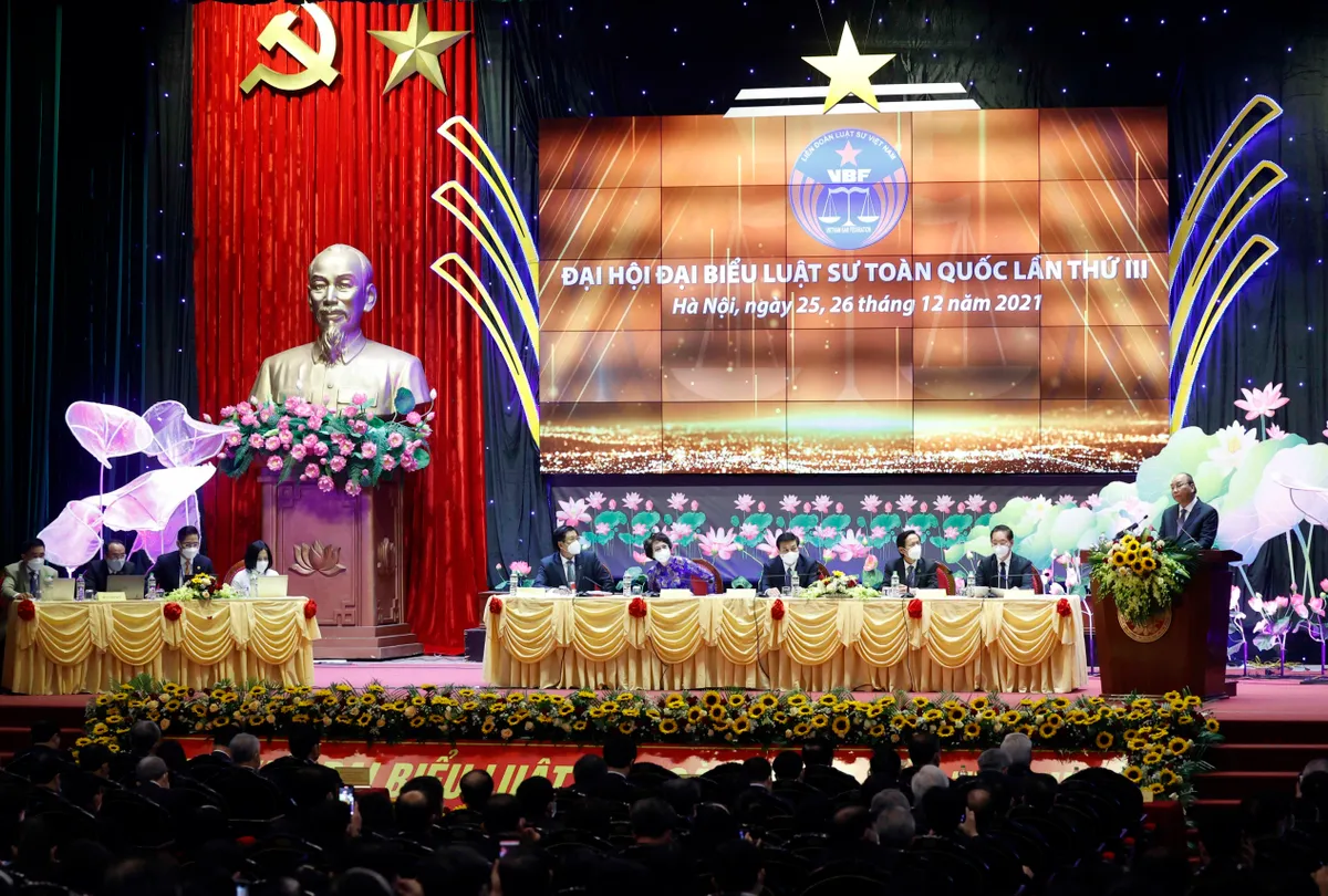 Chủ tịch nước dự Đại hội đại biểu Luật sư toàn quốc lần thứ 3 - Ảnh 4.