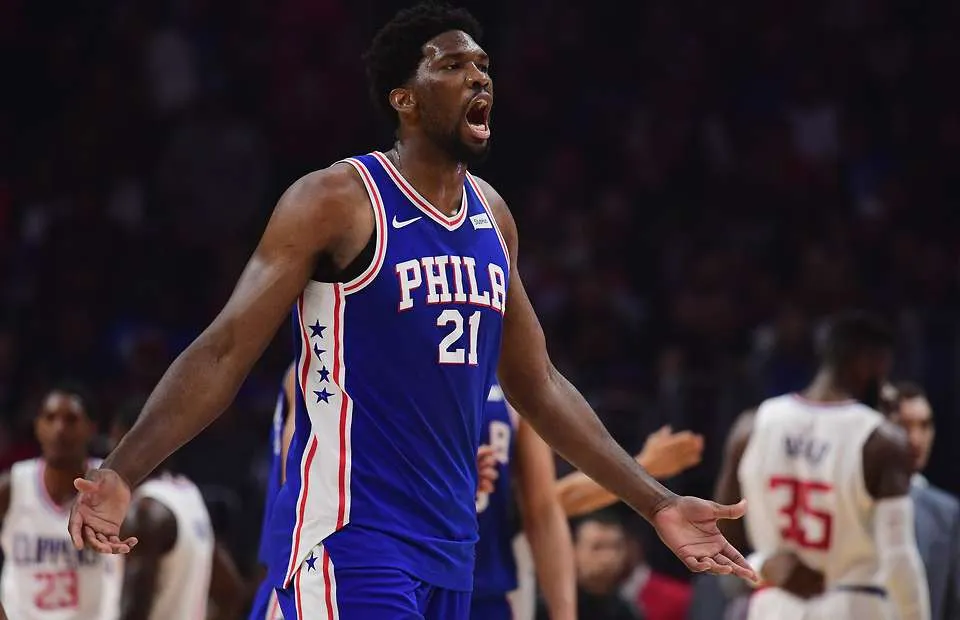Joel Embiid - trên con đường trở thành huyền thoại của Philadelphia 76ers - Ảnh 1. Joel Embiid - trên con đường trở thành huyền thoại của Philadelphia 76ers - Ảnh 1.