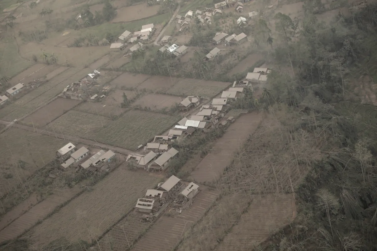 Số nạn nhân thiệt mạng do núi lửa Semeru phun trào ở Indonesia tăng lên 34 người - Ảnh 4.