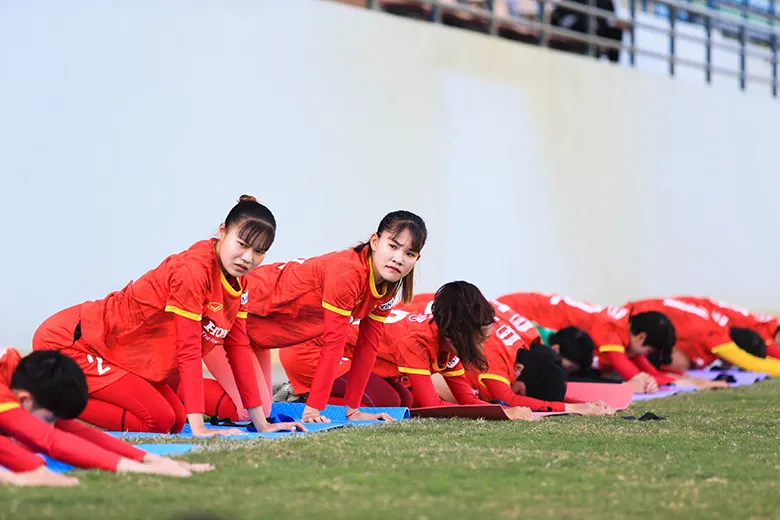 Hot girl Thanh Nhã của tuyển nữ Việt Nam quyết tâm giành suất trong đội hình dự SEA Games 31 - Ảnh 1. Hot girl Thanh Nhã của tuyển nữ Việt Nam quyết tâm giành suất trong đội hình dự SEA Games 31 - Ảnh 1.