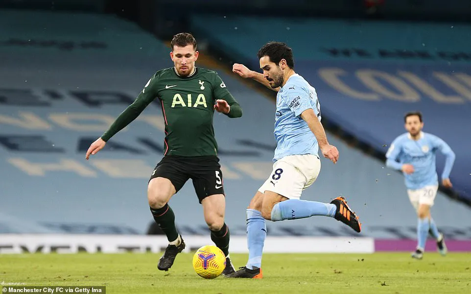 Manchester City 3-0 Tottenham: Man City xây chắc ngôi đầu - Ảnh 2. Manchester City 3-0 Tottenham: Man City xây chắc ngôi đầu - Ảnh 2.