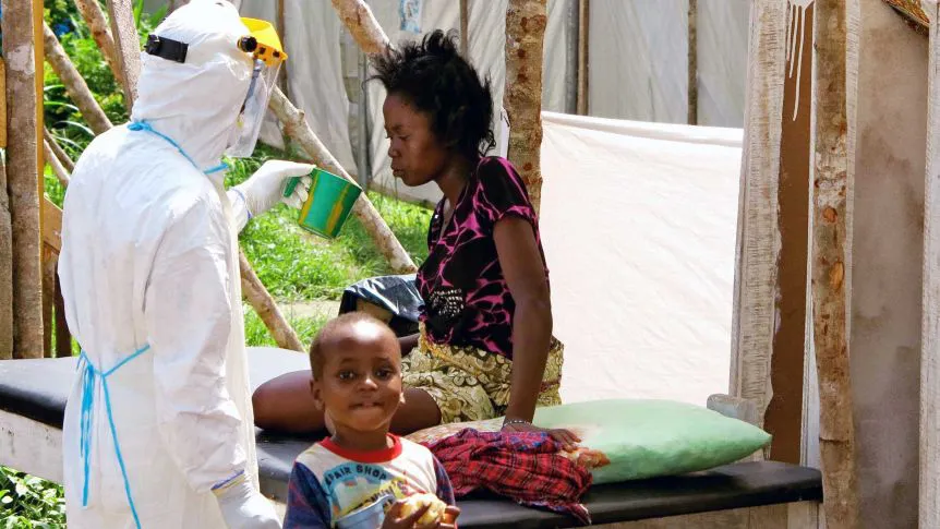 Dịch bệnh Ebola quay trở lại Tây Phi sau 5 năm vắng bóng - Ảnh 1. Dịch bệnh Ebola quay trở lại Tây Phi sau 5 năm vắng bóng - Ảnh 1.