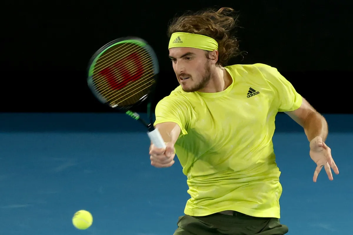 Ngược dòng ngoạn mục trước Nadal, Tsitsipas vào bán kết Australia mở rộng 2021 - Ảnh 2. Ngược dòng ngoạn mục trước Nadal, Tsitsipas vào bán kết Australia mở rộng 2021 - Ảnh 2.