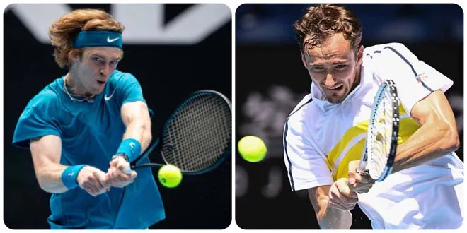 Australia mở rộng 2021: Daniil Medvedev tiến vào bán kết - Ảnh 2. Australia mở rộng 2021: Daniil Medvedev tiến vào bán kết - Ảnh 2.