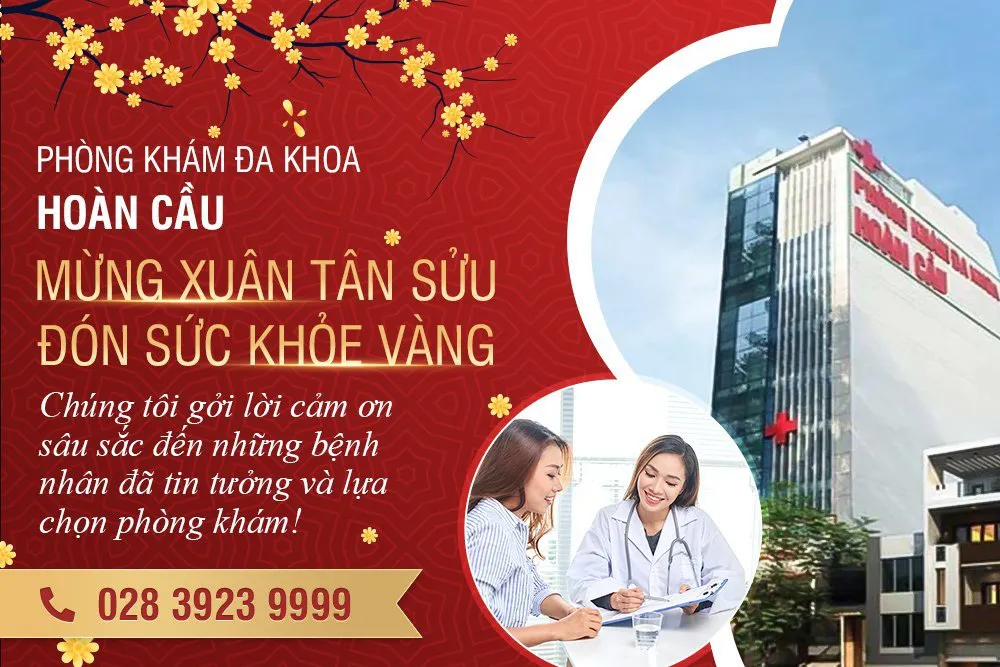 Phòng khám Đa khoa Hoàn Cầu tri ân bệnh nhân nhân dịp xuân Tân Sửu - Ảnh 1.
