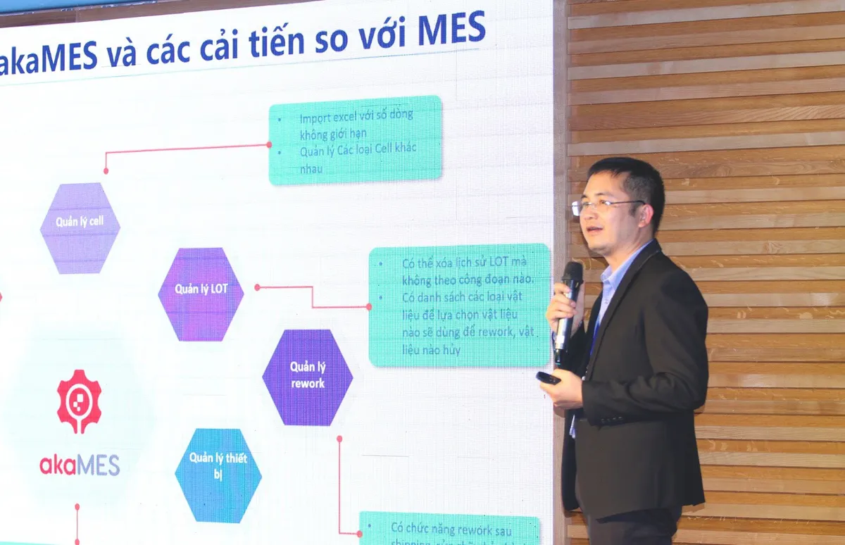 Hệ thống điều h&agrave;nh sản xuất akaMES gi&uacute;p giảm tới 70% chi ph&iacute; đầu tư - Ảnh 1.