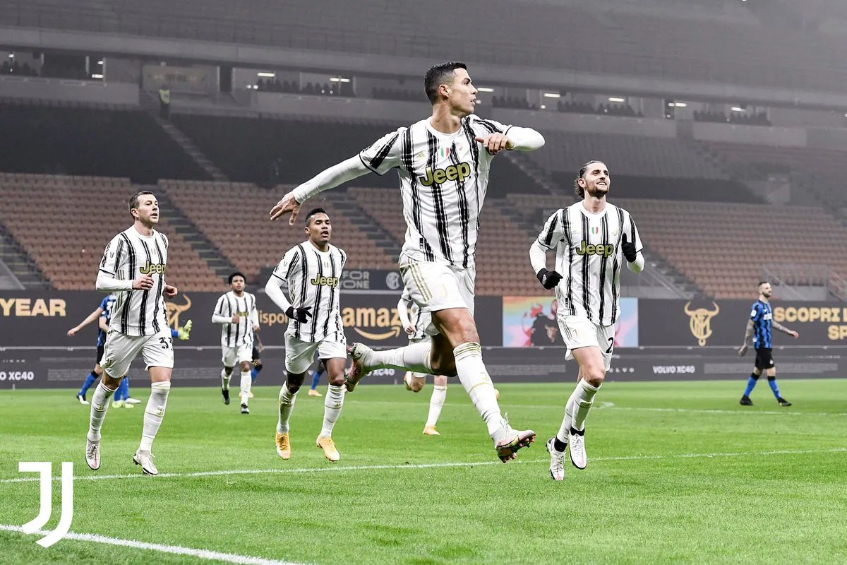 Juventus 2-1 Inter Milan: Ronaldo lập cú đúp, Juve chiếm lợi thế bán kết Cúp Quốc gia Italia - Ảnh 1. Juventus 2-1 Inter Milan: Ronaldo lập cú đúp, Juve chiếm lợi thế bán kết Cúp Quốc gia Italia - Ảnh 1.