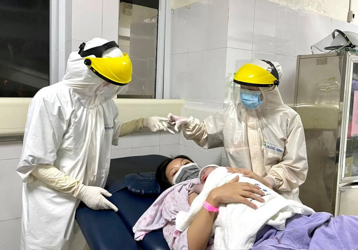 Khu cách ly đặc biệt trong Bệnh viện Sản Nhi Quảng Ninh - Ảnh 1. Khu cách ly đặc biệt trong Bệnh viện Sản Nhi Quảng Ninh - Ảnh 1.