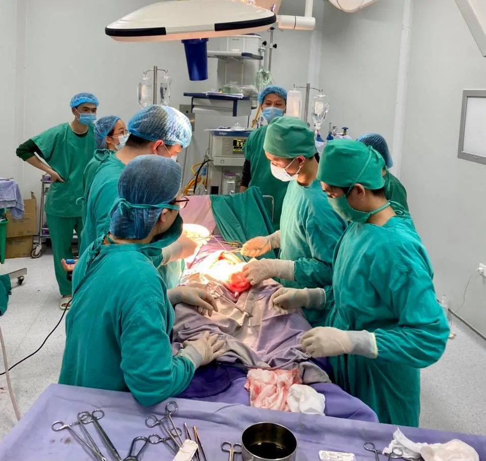 Hội chẩn từ xa cứu sản phụ có diễn biến phức tạp tại đảo Cô Tô - Ảnh 1.
