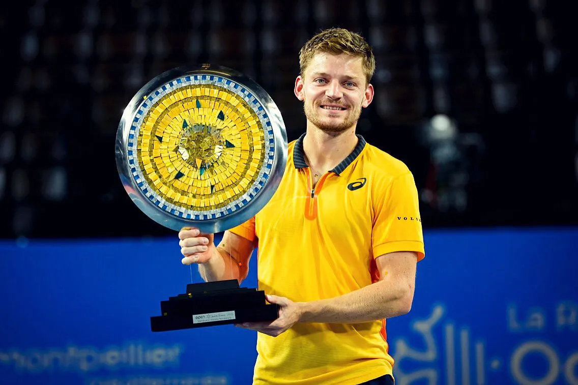 David Goffin vô địch giải quần vợt Open Sud de France 2021 - Ảnh 1. David Goffin vô địch giải quần vợt Open Sud de France 2021 - Ảnh 1.