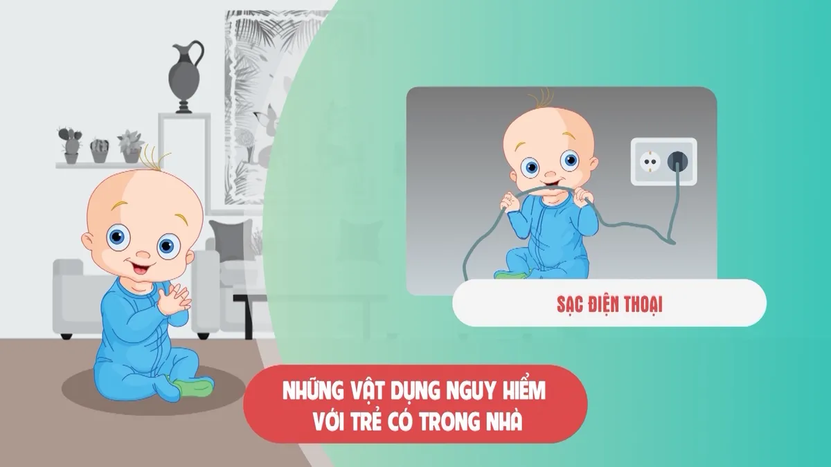 Nhiều tai nạn rình rập trẻ trong nhà - Ảnh 7. Nhiều tai nạn rình rập trẻ trong nhà - Ảnh 7.