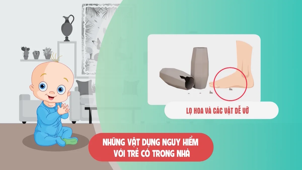 Nhiều tai nạn rình rập trẻ trong nhà - Ảnh 2. Nhiều tai nạn rình rập trẻ trong nhà - Ảnh 2.