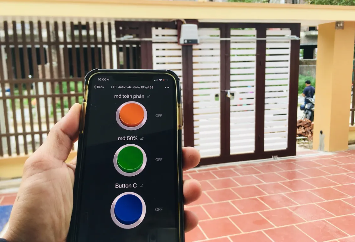 Bisco Việt Nam ph&acirc;n phối, lắp đặt cổng trượt tự động chuẩn Italia - Ảnh 1.