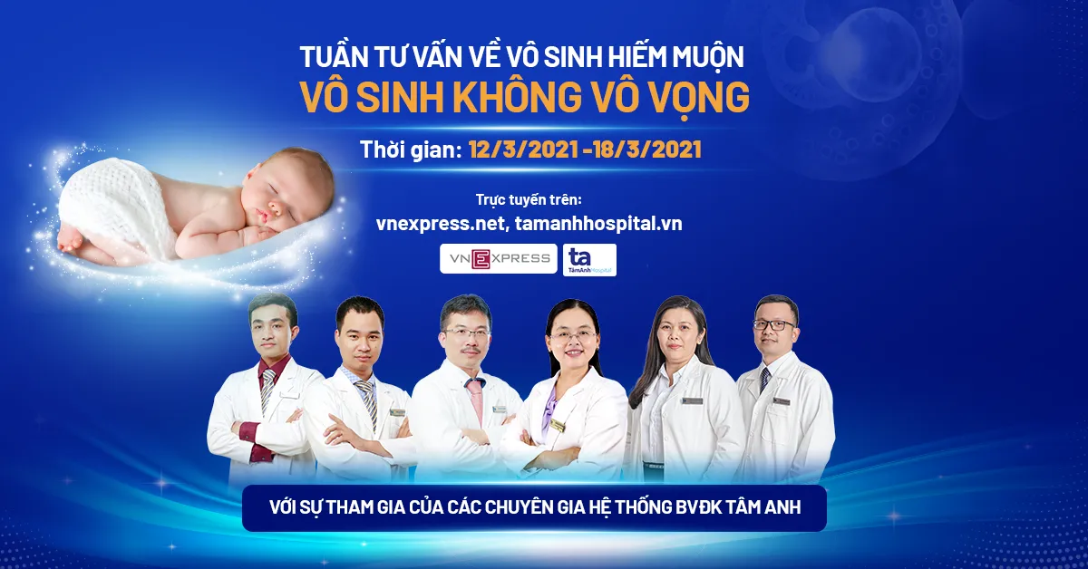 Giải đáp thắc mắc về bệnh lý vô sinh hiếm muộn và Kỹ thuật mới tăng tỷ lệ IVF thành công - Ảnh 1. Giải đáp thắc mắc về bệnh lý vô sinh hiếm muộn và Kỹ thuật mới tăng tỷ lệ IVF thành công - Ảnh 1.
