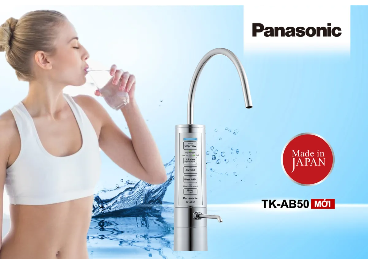 Máy lọc nước ion kiềm Panasonic TK-AB50 xứng tầm căn bếp hạng sang - Ảnh 2.