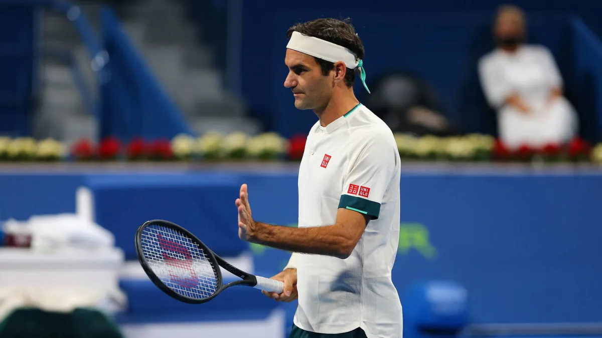 Roger Federer dừng bước tại tứ kết Qatar mở rộng 2021 - Ảnh 2. Roger Federer dừng bước tại tứ kết Qatar mở rộng 2021 - Ảnh 2.