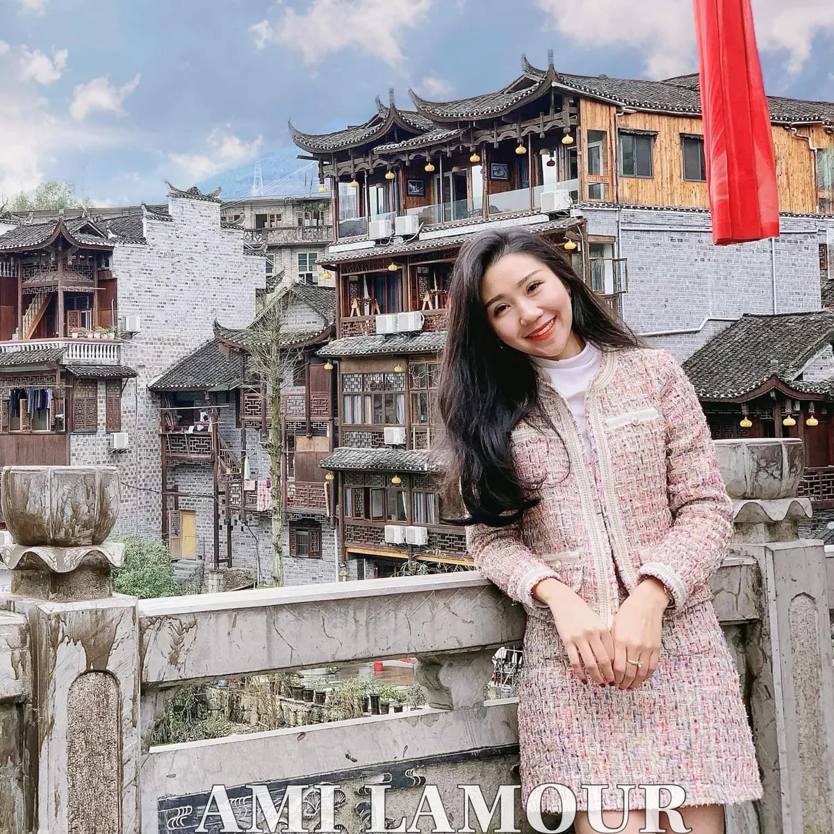 Mix đồ nhanh ch&oacute;ng c&ugrave;ng thời trang thiết kế Ami Lamour - Ảnh 2.