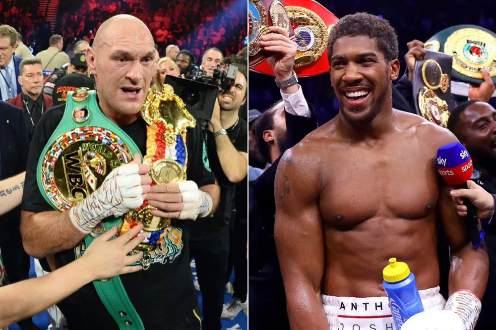 Tyson Fury và Anthony Joshua sẽ có trận boxing đắt nhất lịch sử - Ảnh 1. Tyson Fury và Anthony Joshua sẽ có trận boxing đắt nhất lịch sử - Ảnh 1.