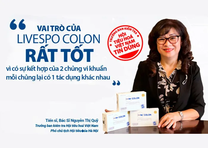 Chuyên gia nói gì về LiveSpo COLON – Bào tử lợi khuẩn cho người viêm đại tràng - Ảnh 2. Chuyên gia nói gì về LiveSpo COLON – Bào tử lợi khuẩn cho người viêm đại tràng - Ảnh 2.