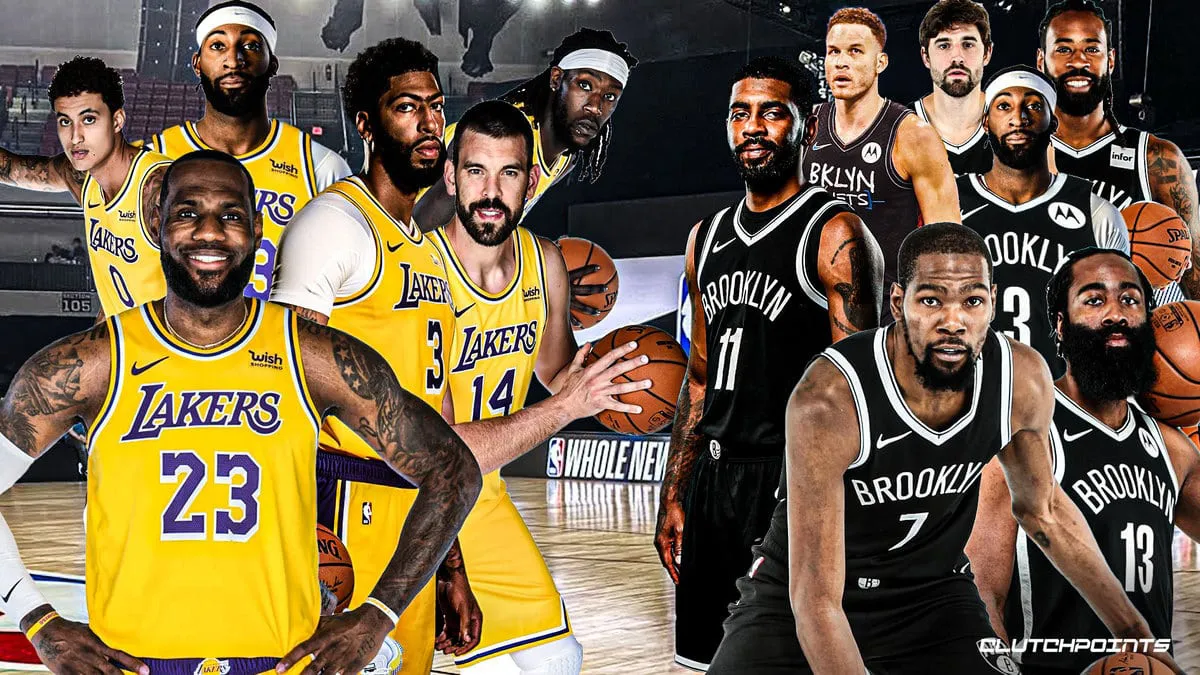 Khi Los Angeles Lakers & Brooklyn Nets thiết lập những Siêu đội hình - Ảnh 1. Khi Los Angeles Lakers & Brooklyn Nets thiết lập những Siêu đội hình - Ảnh 1.